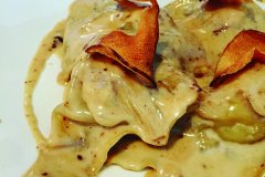 El restaurant Smoix i els seus raviolis d’escamarlà