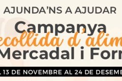 Campanya de recollida d’aliments des Mercadal i Fornells