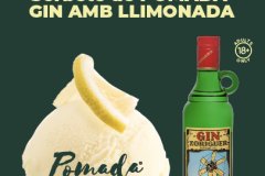 La Menorquina y Xoriguer lanzan un sorbete de gin con limonada para heladerías y restauración