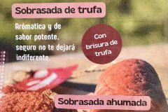 Las sobrasadas de trufa y pimientón ahumado de Raima