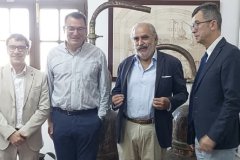 Representatives of the Spanish Conference of Regulatory Councils and Geographical Indications of Spirits visit Destilerías Xoriguer