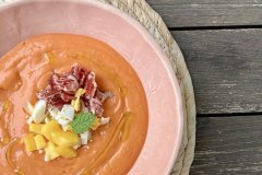 Salmorejo amb mango