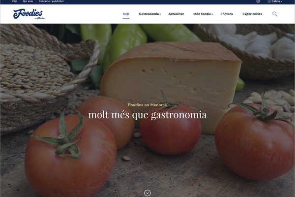 Foodies on Menorca estrena web