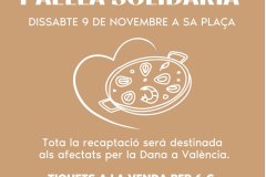 Paella solidaria por los damnificados de Valencia en el Mercat des Claustre