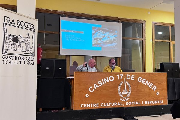 Lecture by Bep Al·lès on the stately cuisine of Ciutadella