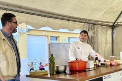 Showcooking en route vers le Jeune Chef Européen chez Ferreries