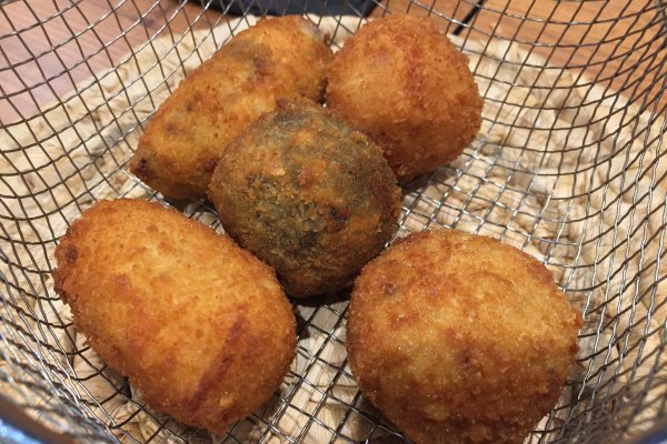 Les croquetes del Taps Ca n'Avelino