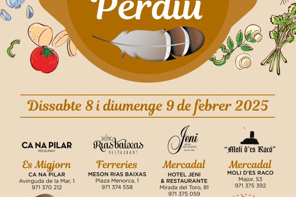 Menorca acoge la 6ª edición de las Jornades Gastronòmiques de Sa Perdiu