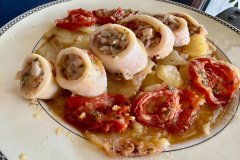 Calucha's baked squid perol